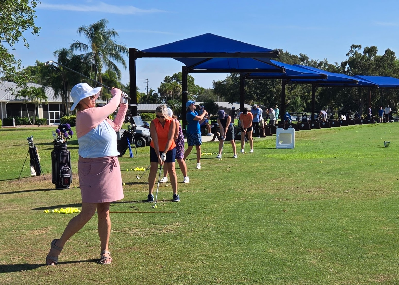LADIES GOLF CLASS SAINTS GOLF COURSE PORT ST LUCIE FL